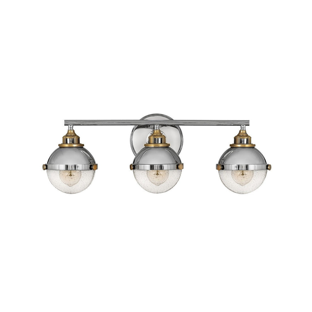 Hinkley Fletcher 5173PN Bath Vanity Light 25 in. wide - Polished Nickel