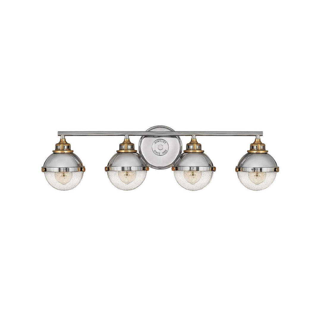 Hinkley Fletcher 5174PN Bath Vanity Light 32 in. wide - Polished Nickel