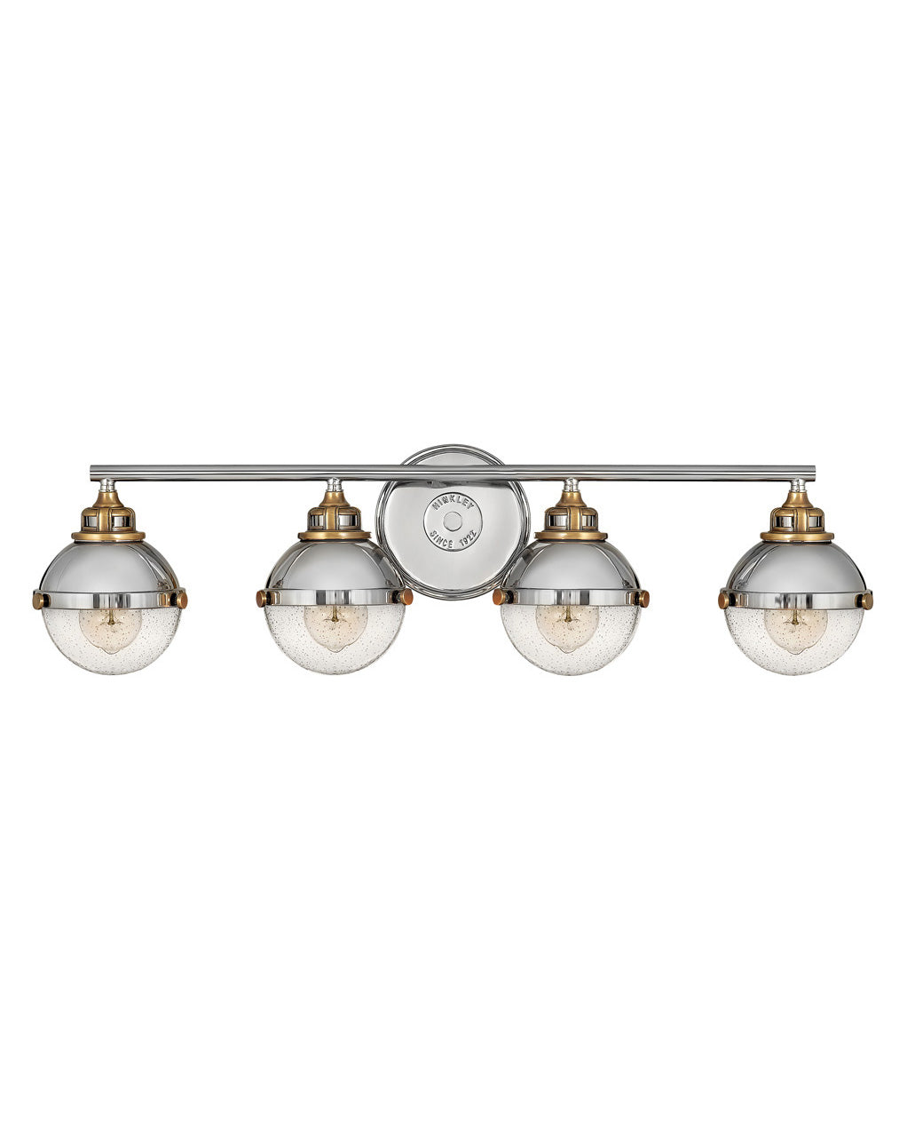 Hinkley Fletcher 5174PN Bath Vanity Light 32 in. wide - Polished Nickel