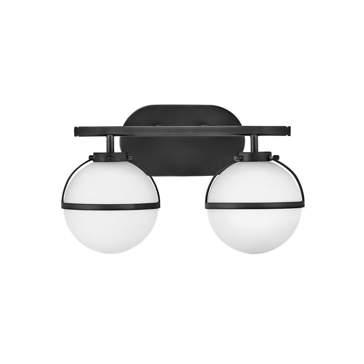 Hinkley Hollis 5662BK-LL Bath Vanity Light 15 in. wide - Black