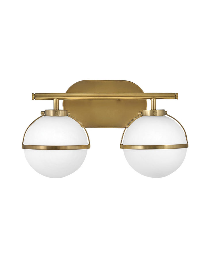 Hinkley Hollis 5662HB-LL Bath Vanity Light 15 in. wide - Heritage Brass