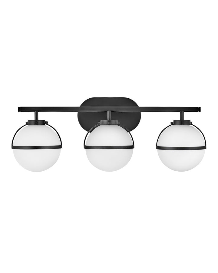 Hinkley Hollis 5663BK-LL Bath Vanity Light 24 in. wide - Black