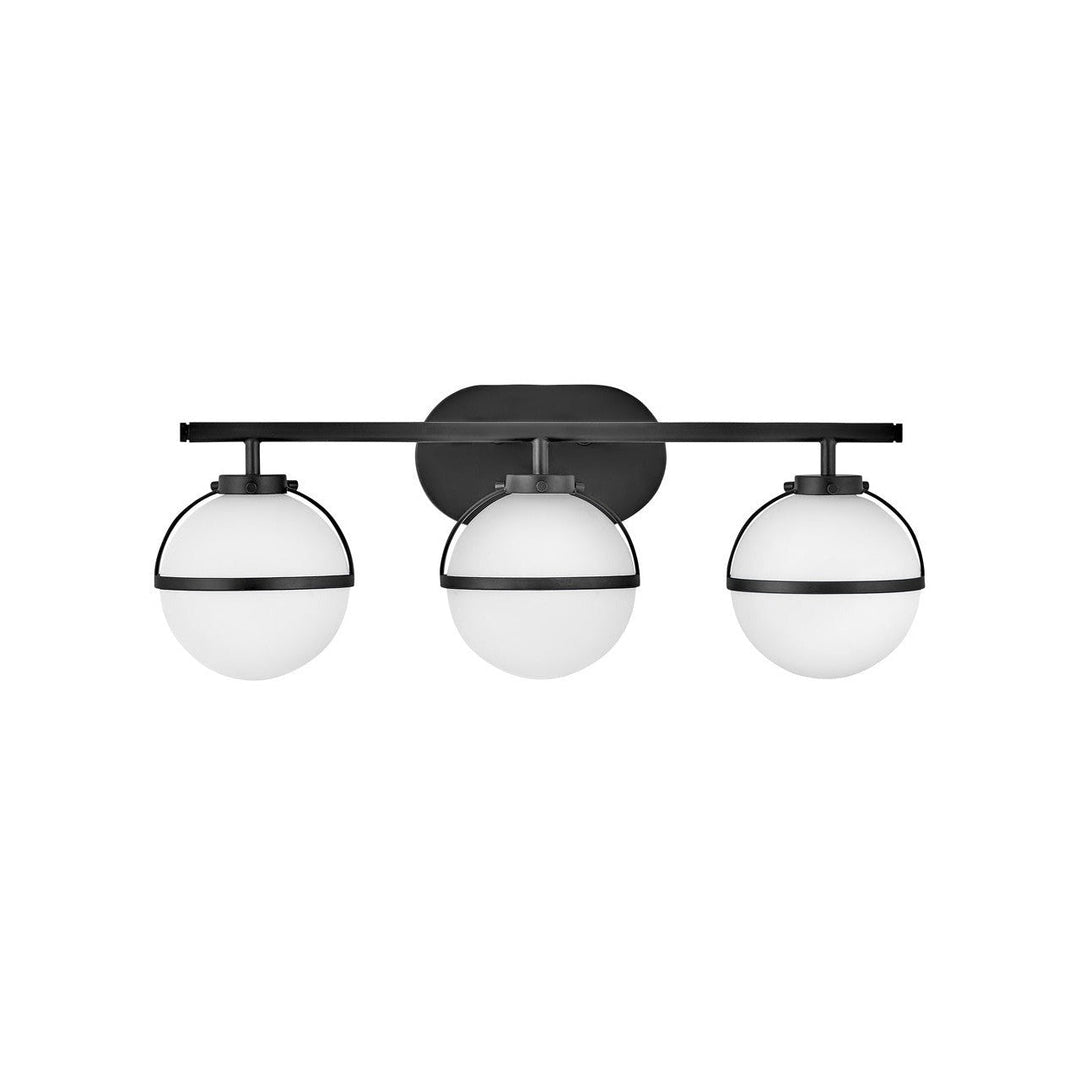 Hinkley Hollis 5663BK-LL Bath Vanity Light 24 in. wide - Black