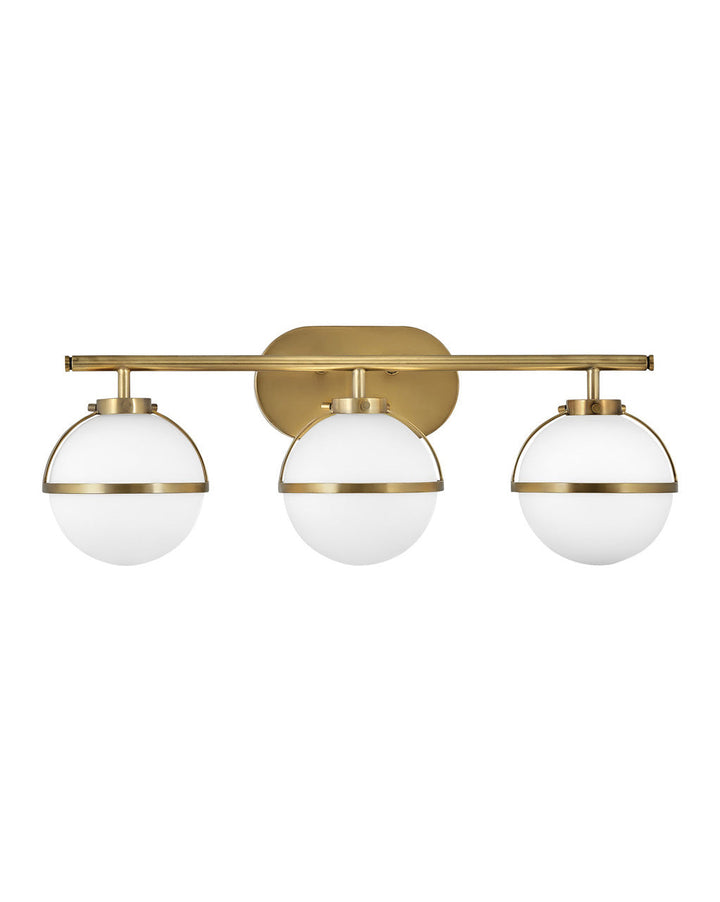 Hinkley Hollis 5663HB-LL Bath Vanity Light 24 in. wide - Heritage Brass