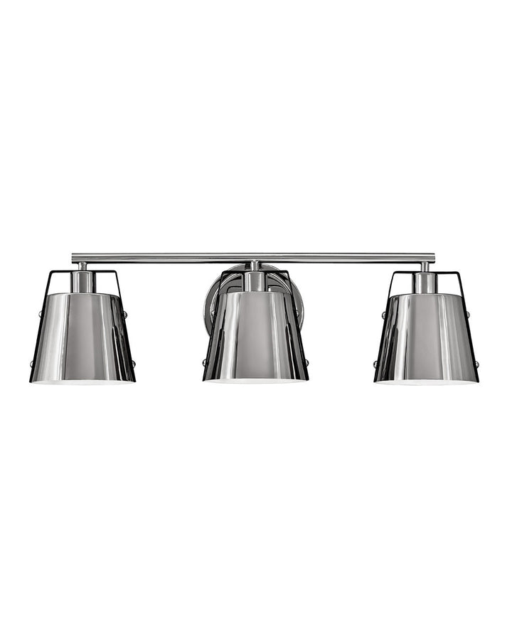 Hinkley Cartwright 5983PN Bath Vanity Light 26 in. wide - Polished Nickel