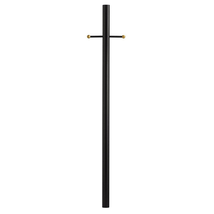 Hinkley Lighting 6661TK  7Ft Post With Ladder Rest Outdoor Textured Black