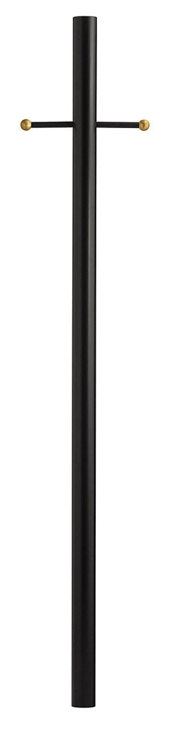 Hinkley Lighting 6661TK  7Ft Post With Ladder Rest Outdoor Textured Black