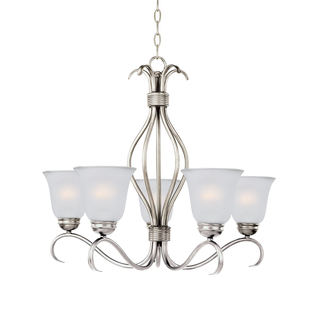 Maxim Basix 10125FTSN Chandelier Light - Satin Nickel