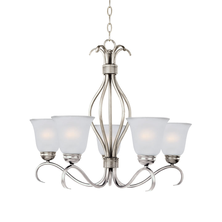 Maxim Basix 10125FTSN Chandelier Light - Satin Nickel