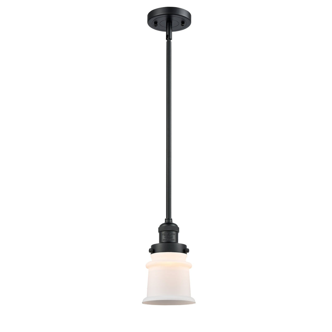 Innovations Franklin Restoration 201S-BK-G181S-LED Pendant Light - Matte Black