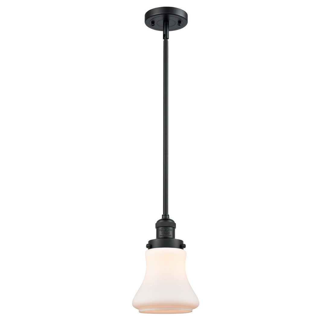 Innovations Franklin Restoration 201S-BK-G191 Pendant Light - Matte Black