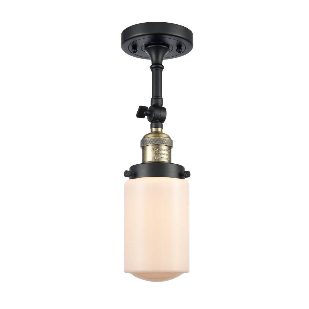 Innovations Franklin Restoration 201F-BAB-G311 Ceiling Light - Black Antique Brass