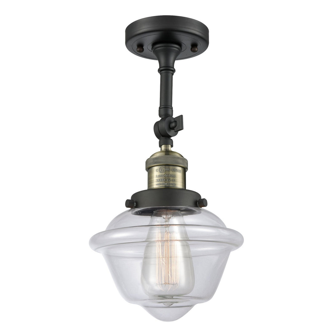 Innovations Franklin Restoration 201F-BAB-G532 Ceiling Light - Black Antique Brass