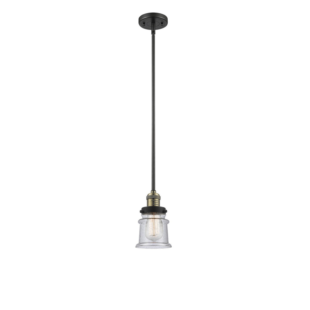 Innovations Franklin Restoration 201S-BAB-G184S-LED Pendant Light - Black Antique Brass