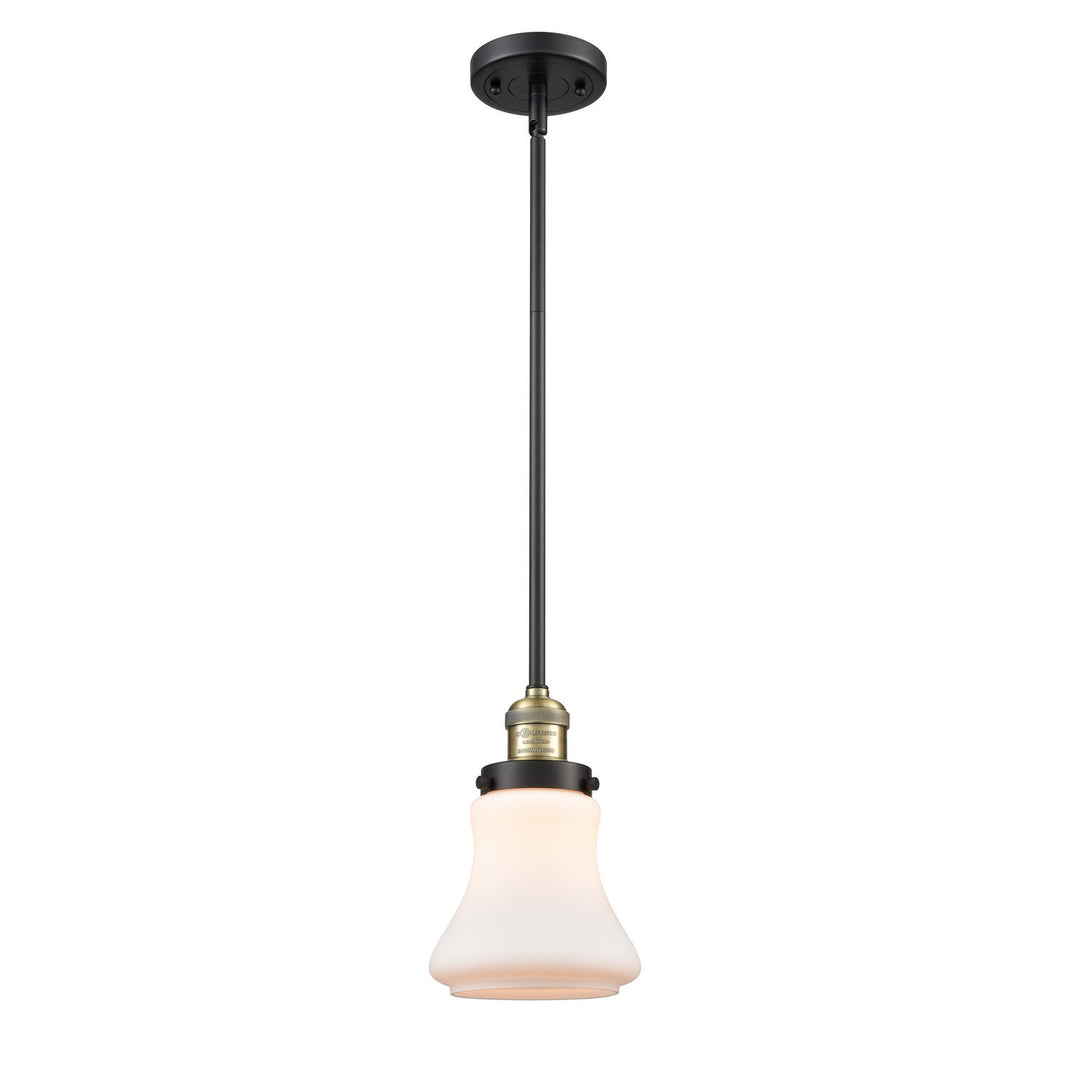 Innovations Franklin Restoration 201S-BAB-G191 Pendant Light - Black Antique Brass