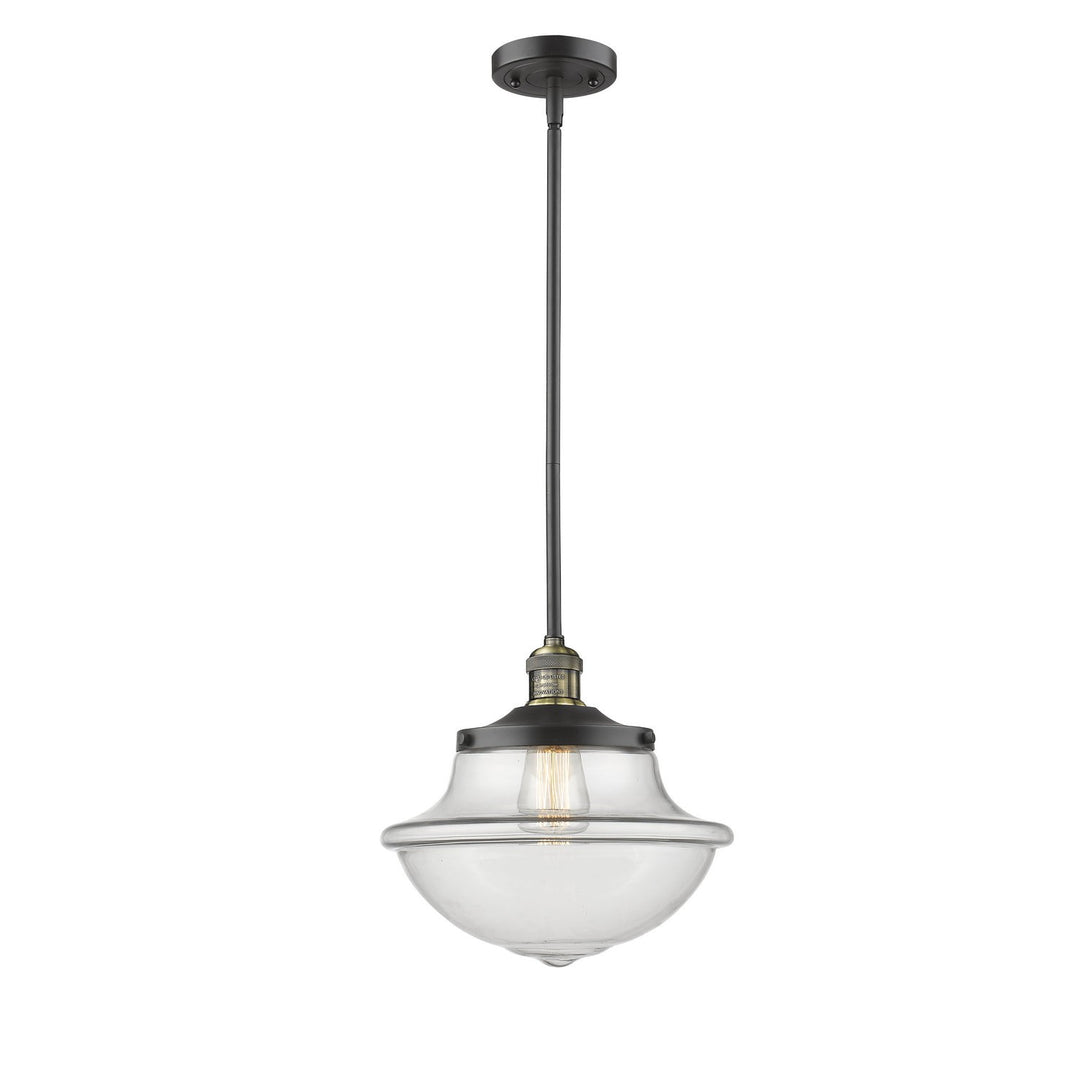 Innovations Franklin Restoration 201S-BAB-G542 Pendant Light - Black Antique Brass