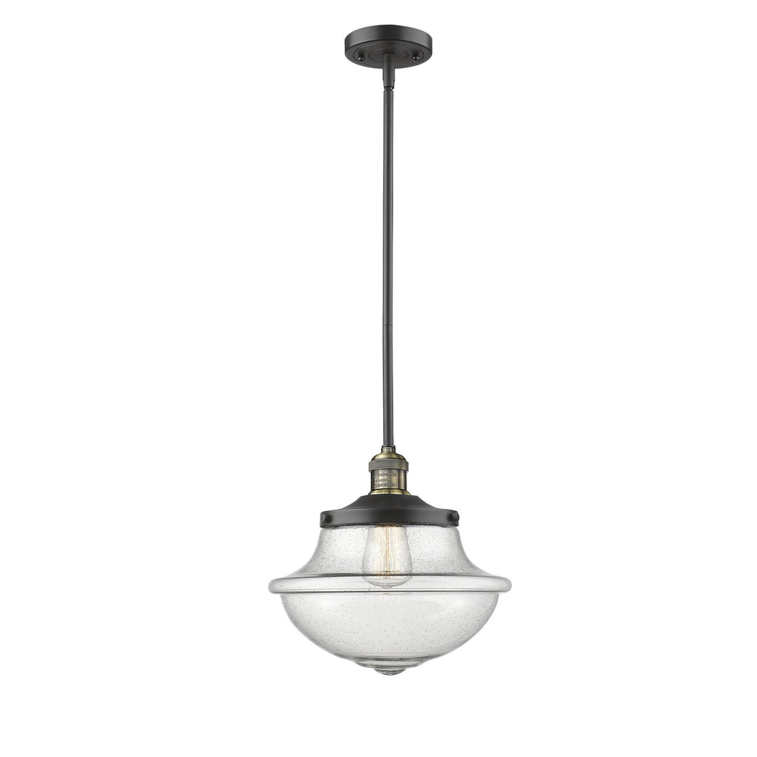 Innovations Franklin Restoration 201S-BAB-G544-LED Pendant Light - Black Antique Brass