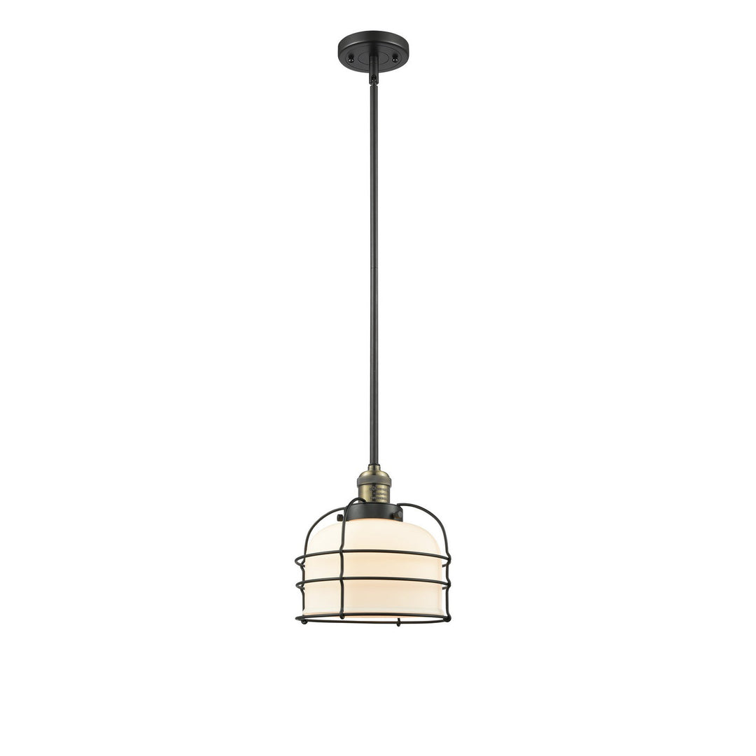 Innovations Franklin Restoration 201S-BAB-G71-CE Pendant Light - Black Antique Brass