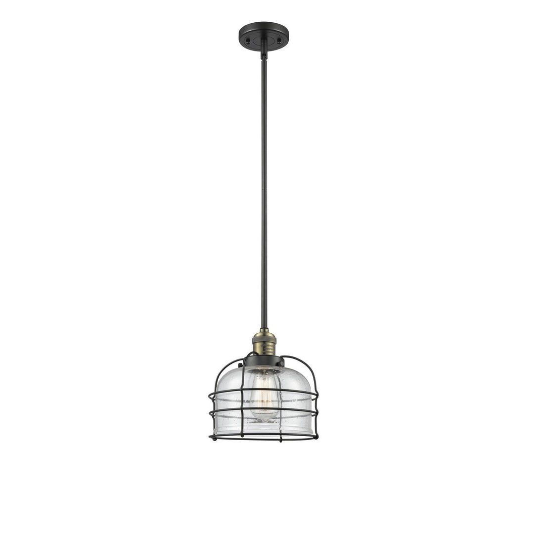 Innovations Franklin Restoration 201S-BAB-G74-CE Pendant Light - Black Antique Brass