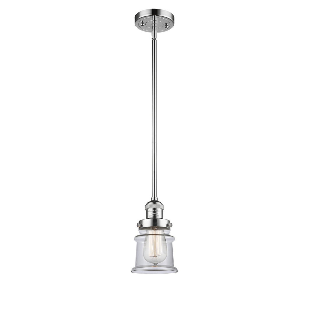 Innovations Franklin Restoration 201S-PC-G182S Pendant Light - Polished Chrome