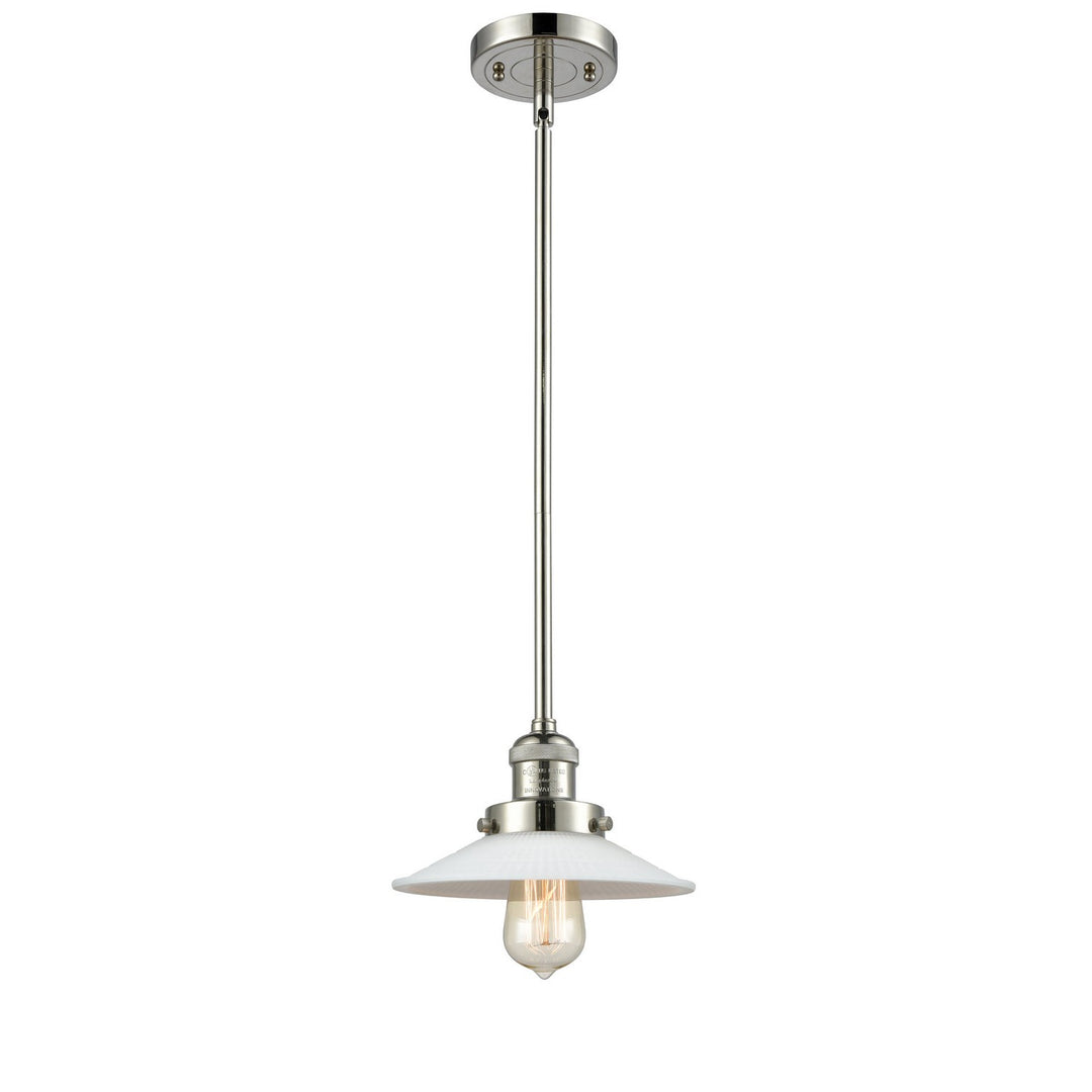 Innovations Franklin Restoration 201S-PN-G1 Pendant Light - Polished Nickel