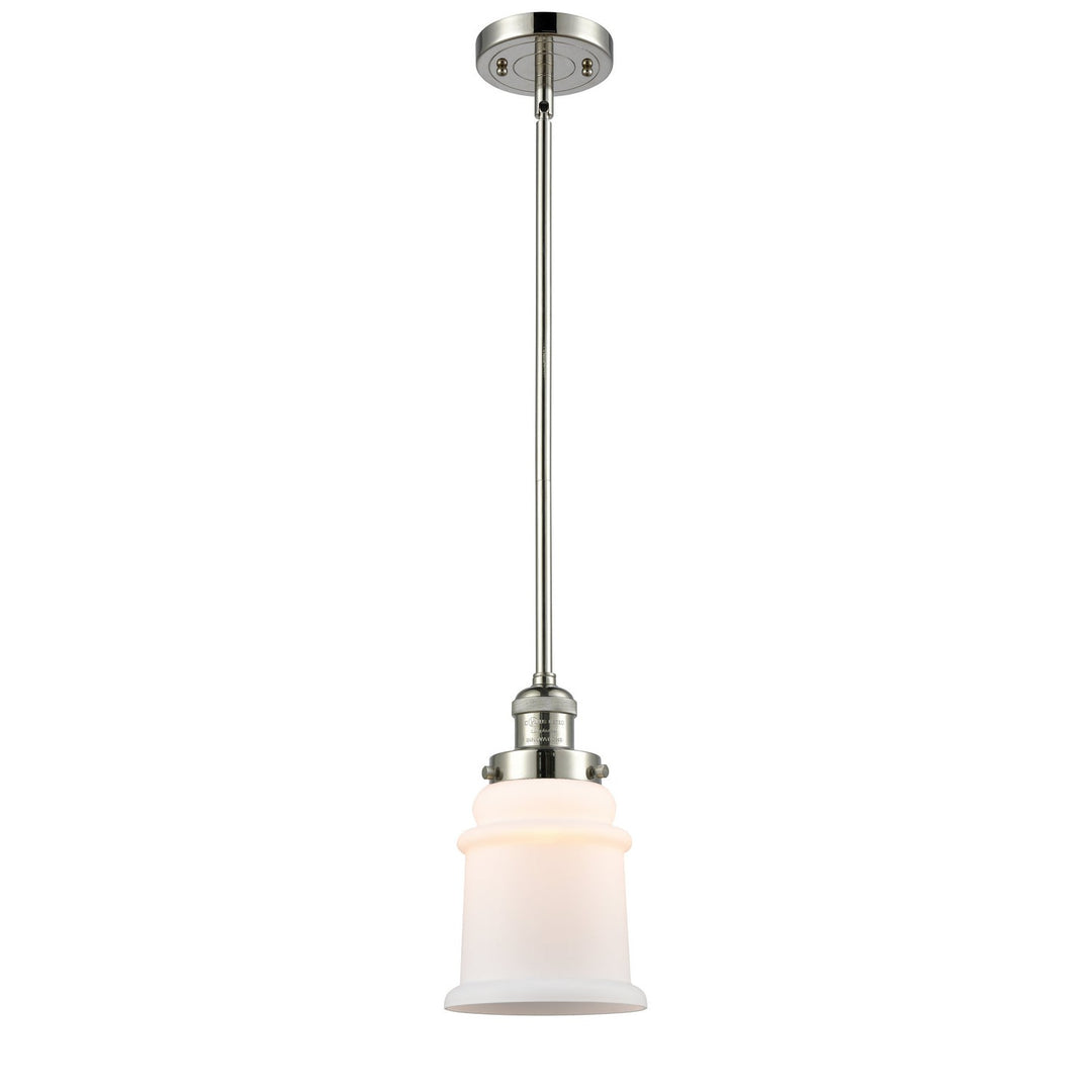 Innovations Franklin Restoration 201S-PN-G181-LED Pendant Light - Polished Nickel