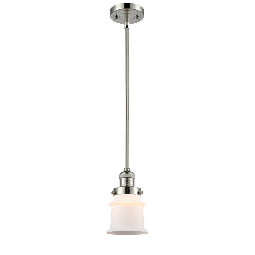 Innovations Franklin Restoration 201S-PN-G181S-LED Pendant Light - Polished Nickel