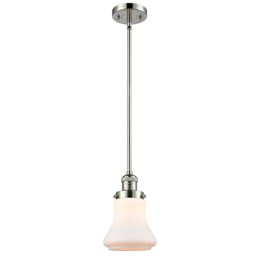 Innovations Franklin Restoration 201S-PN-G191 Pendant Light - Polished Nickel