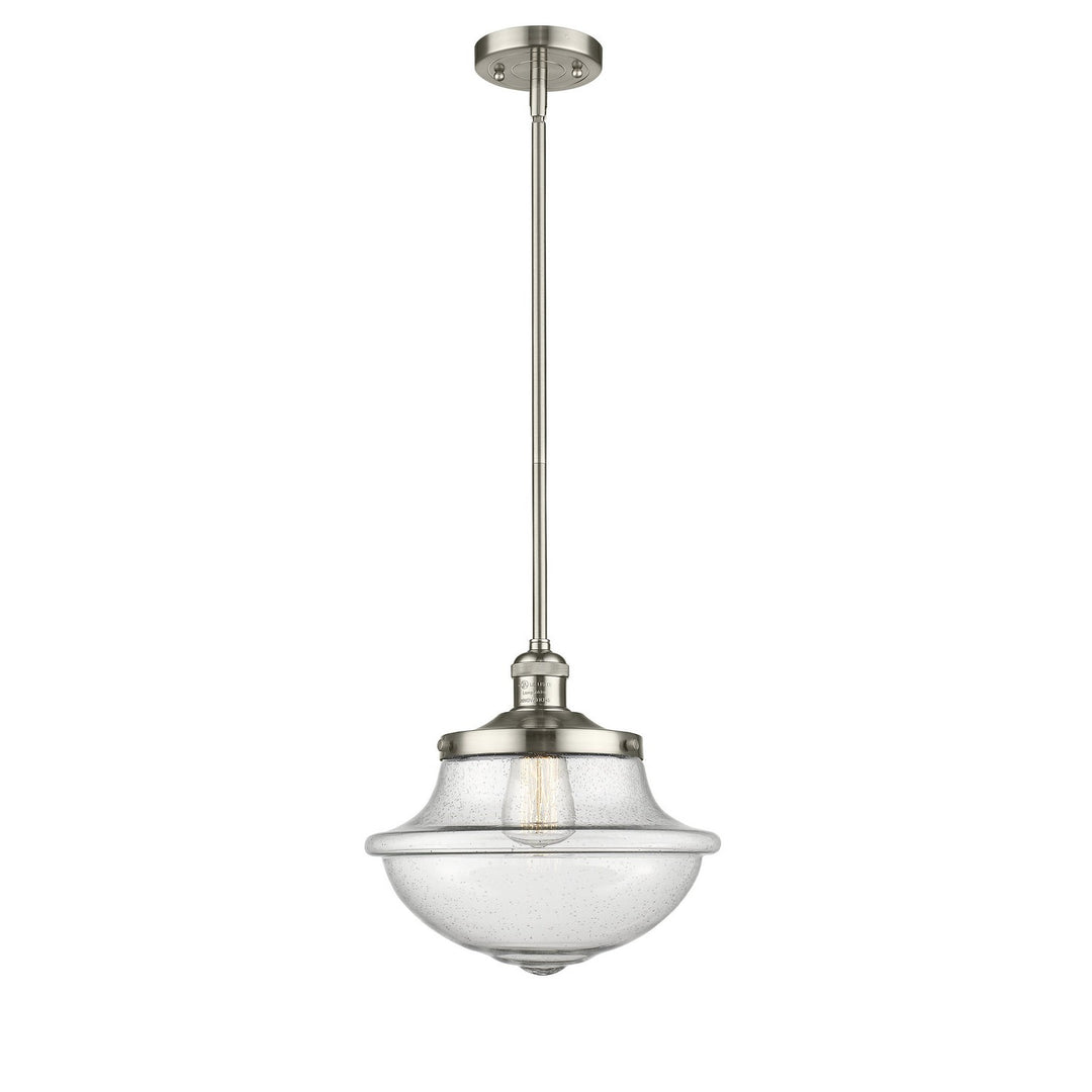Innovations Franklin Restoration 201S-PN-G544 Pendant Light - Polished Nickel