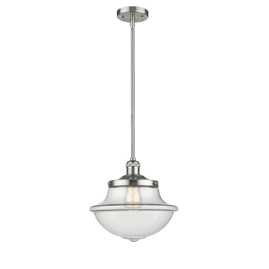Innovations Franklin Restoration 201S-SN-G542-LED Pendant Light - Brushed Satin Nickel