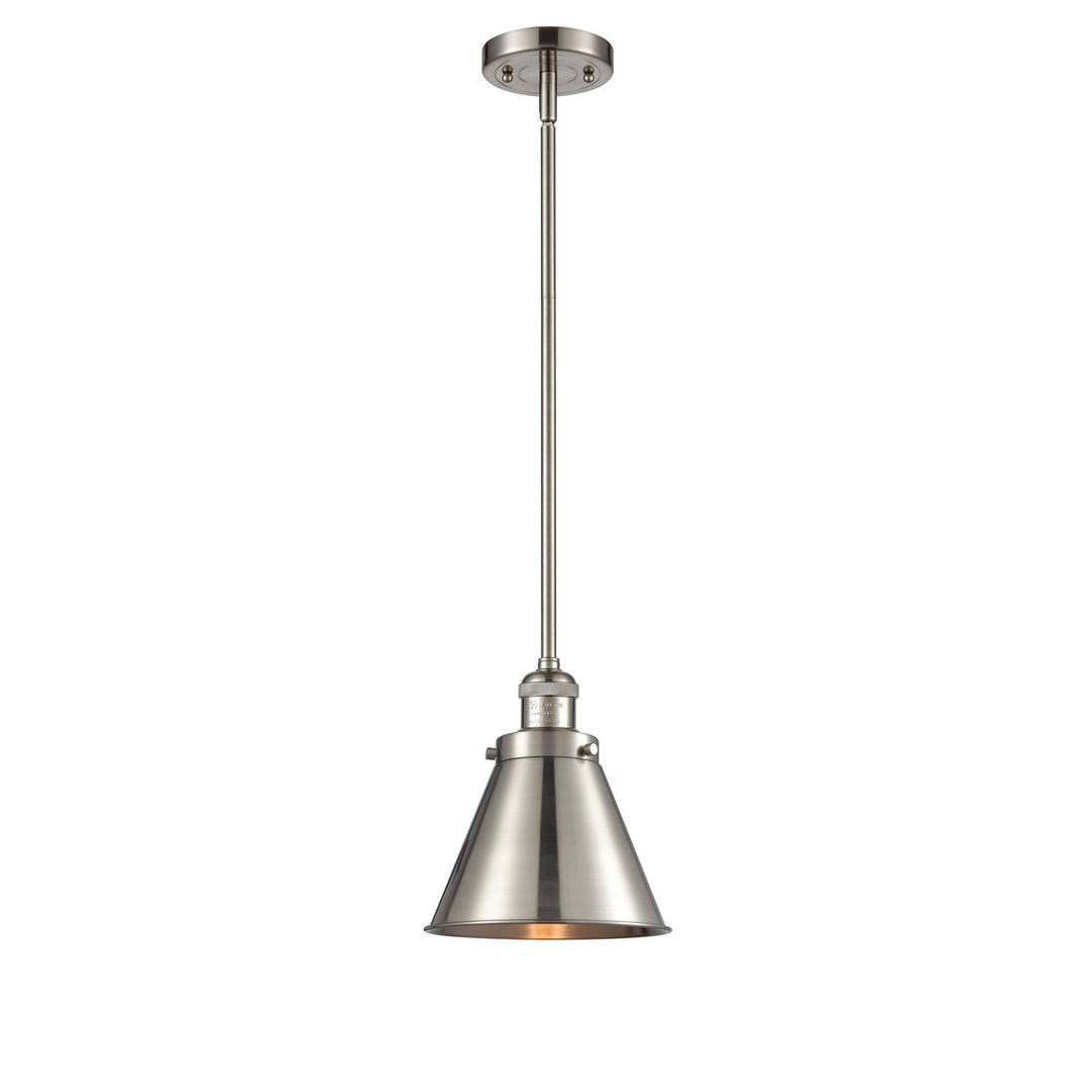 Innovations Franklin Restoration 201S-SN-M13-SN Pendant Light - Brushed Satin Nickel