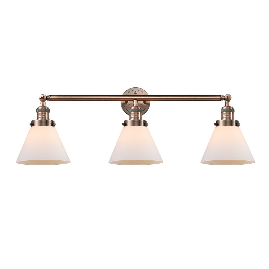 Innovations Franklin Restoration 205-AC-G41-LED Bath Vanity Light 32 in. wide - Antique Copper