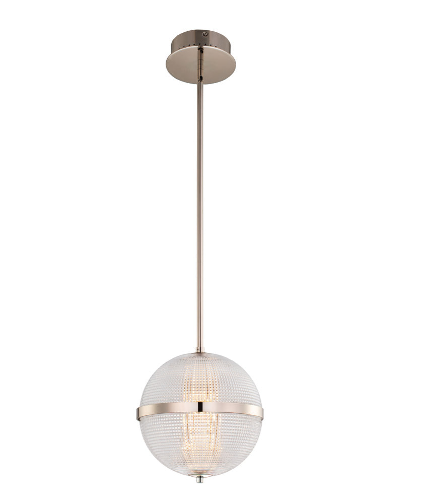 Kalco Portland 512111PN Pendant Light - Polished Nickel