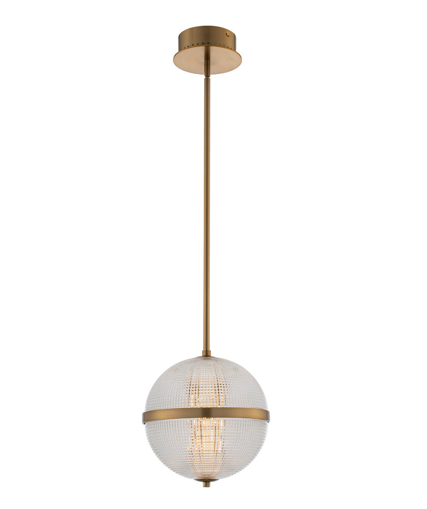 Kalco Portland 512111WB Pendant Light - Winter Brass