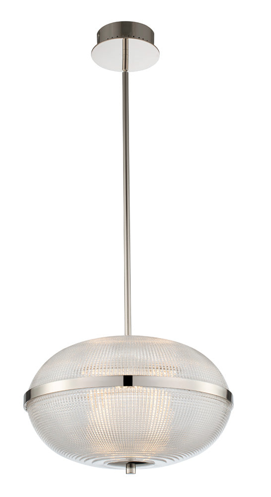 Kalco Portland 512155PN Pendant Light - Polished Nickel