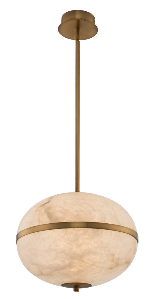 Kalco Canterbury 512555WB Pendant Light - Winter Brass