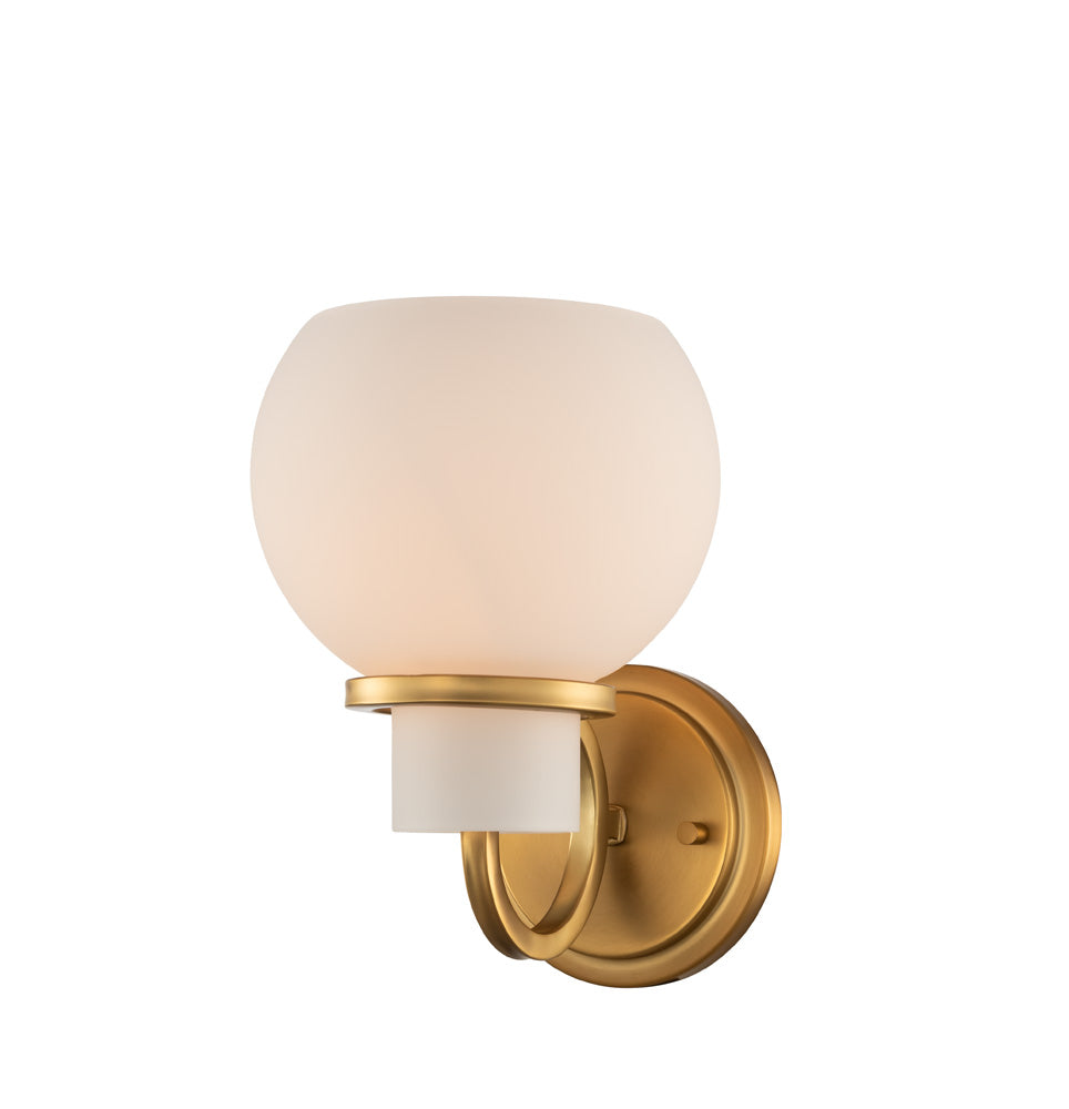 Kalco Ascher 513021WB Wall Sconce Light - Winter Brass