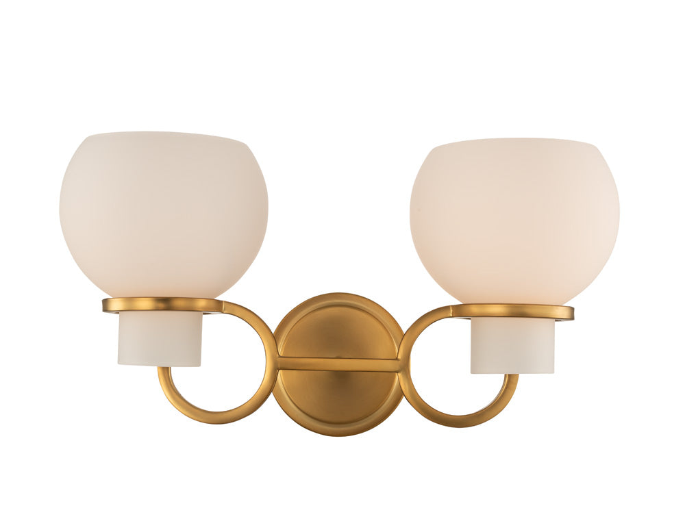 Kalco Ascher 513022WB Wall Sconce Light - Winter Brass