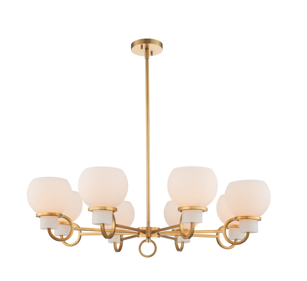 Kalco Ascher 513073WB Chandelier Light - Winter Brass