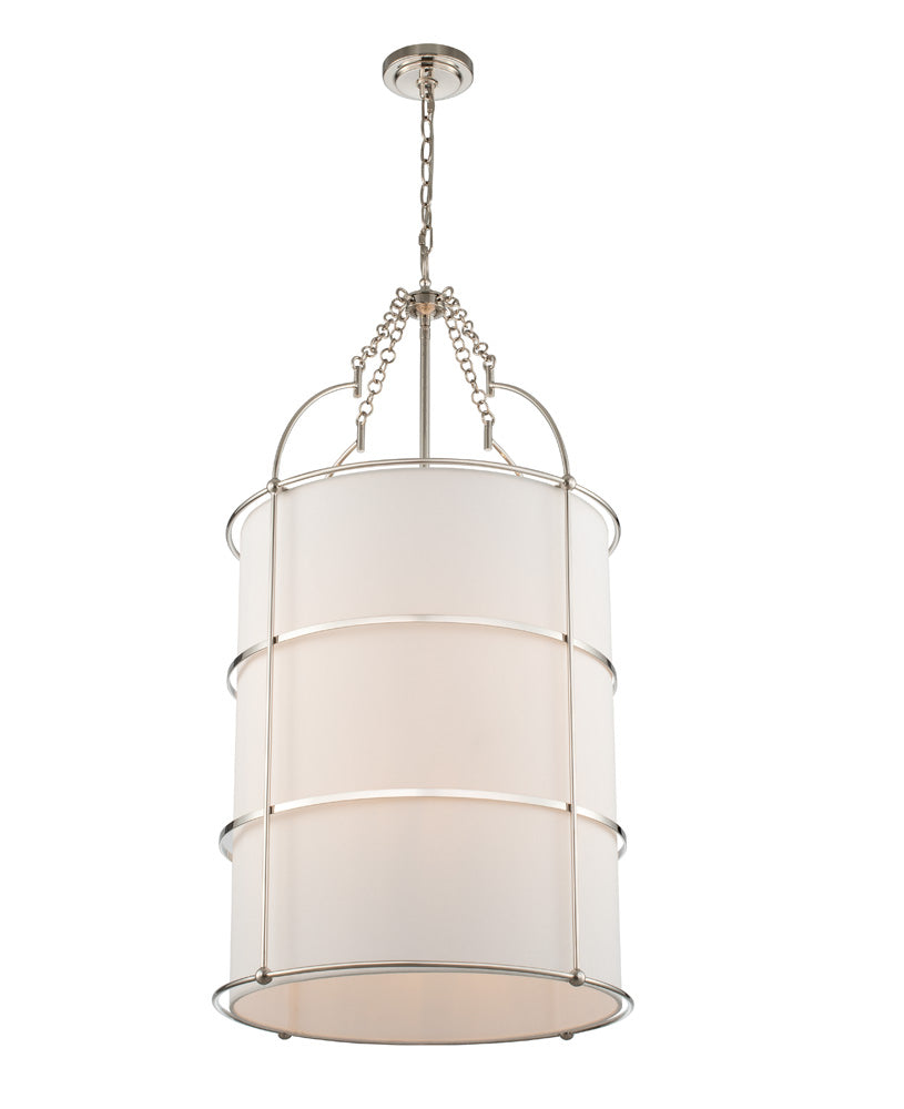 Kalco Carson 513252PN Pendant Light - Polished Nickel