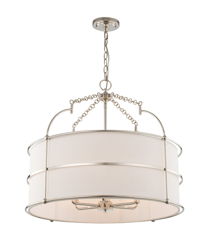 Kalco Carson 513255PN Chandelier Light - Polished Nickel