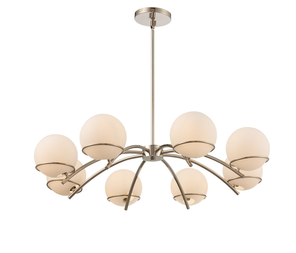 Kalco Everett 513572PN Chandelier Light - Polished Nickel