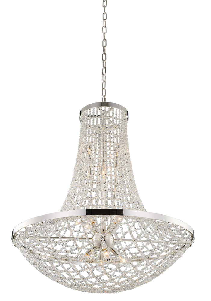 Allegri Felicity 036457-014-FR001 Chandelier Light - Polished Silver