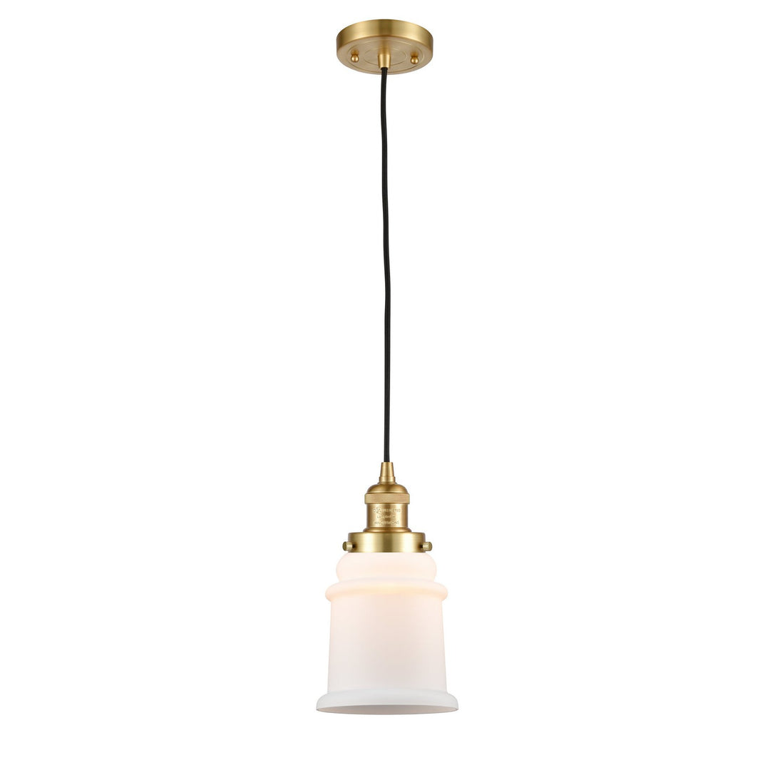 Innovations Franklin Restoration 201C-SG-G181 Pendant Light - Satin Gold