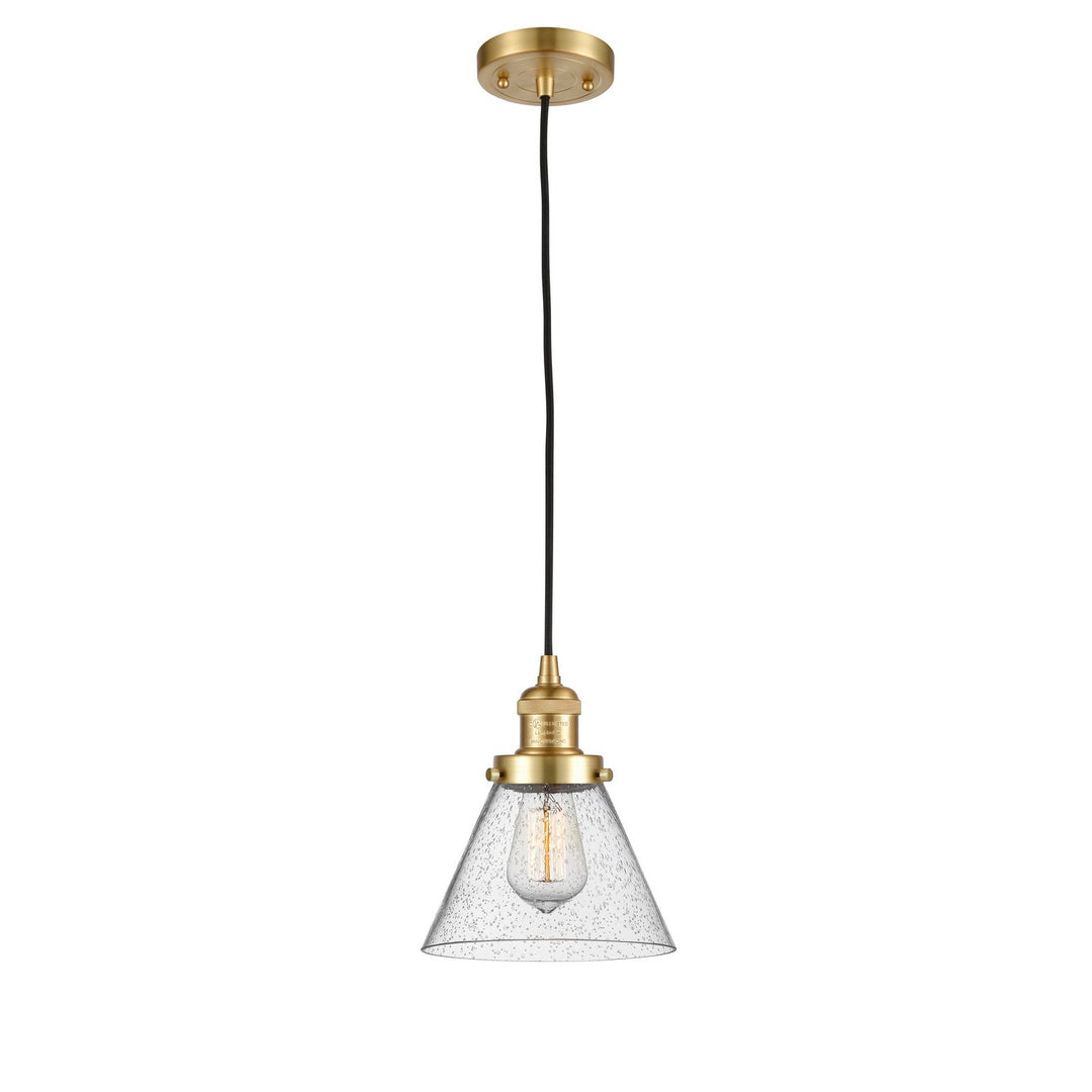 Innovations Franklin Restoration 201C-SG-G44 Pendant Light - Satin Gold