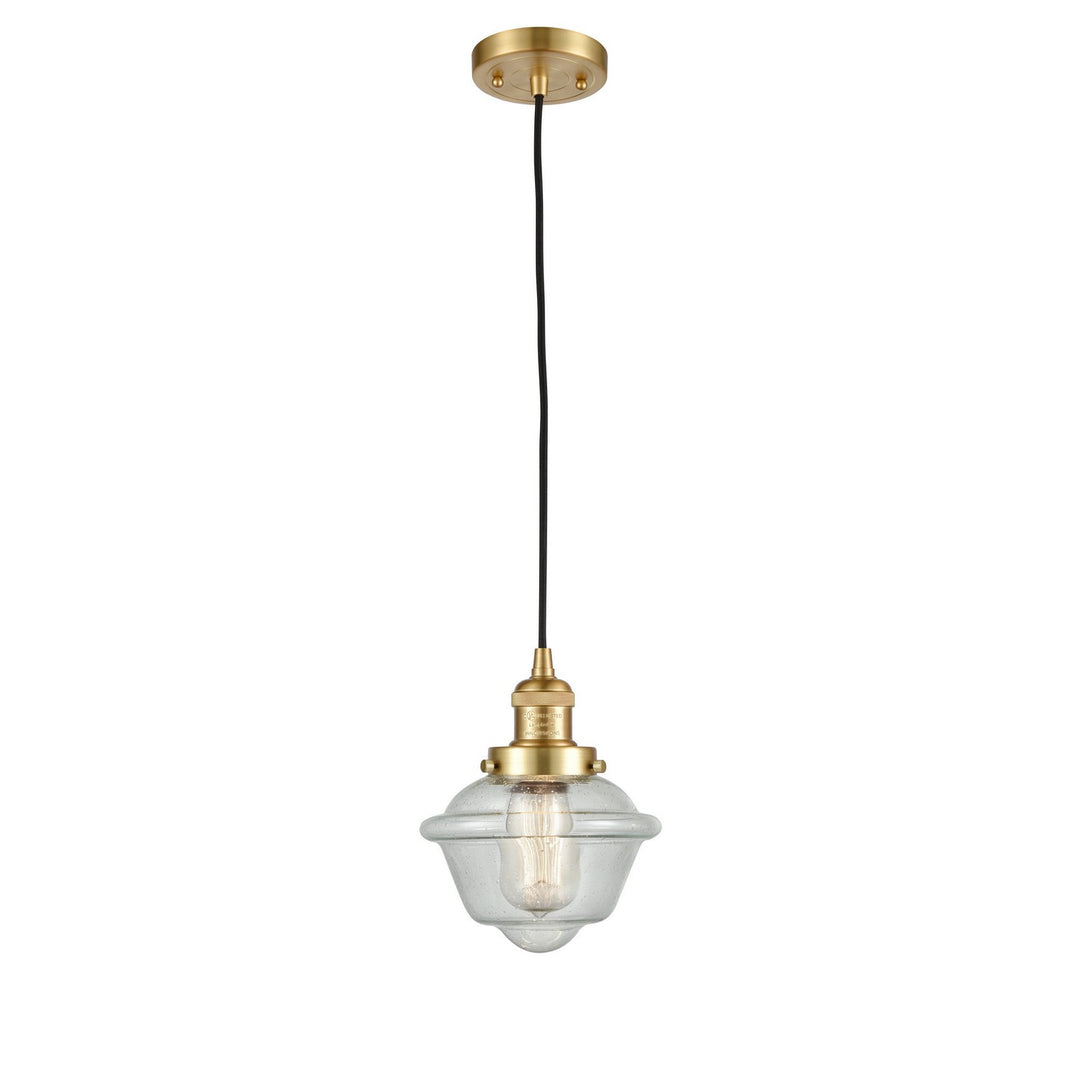 Innovations Franklin Restoration 201C-SG-G534 Pendant Light - Satin Gold