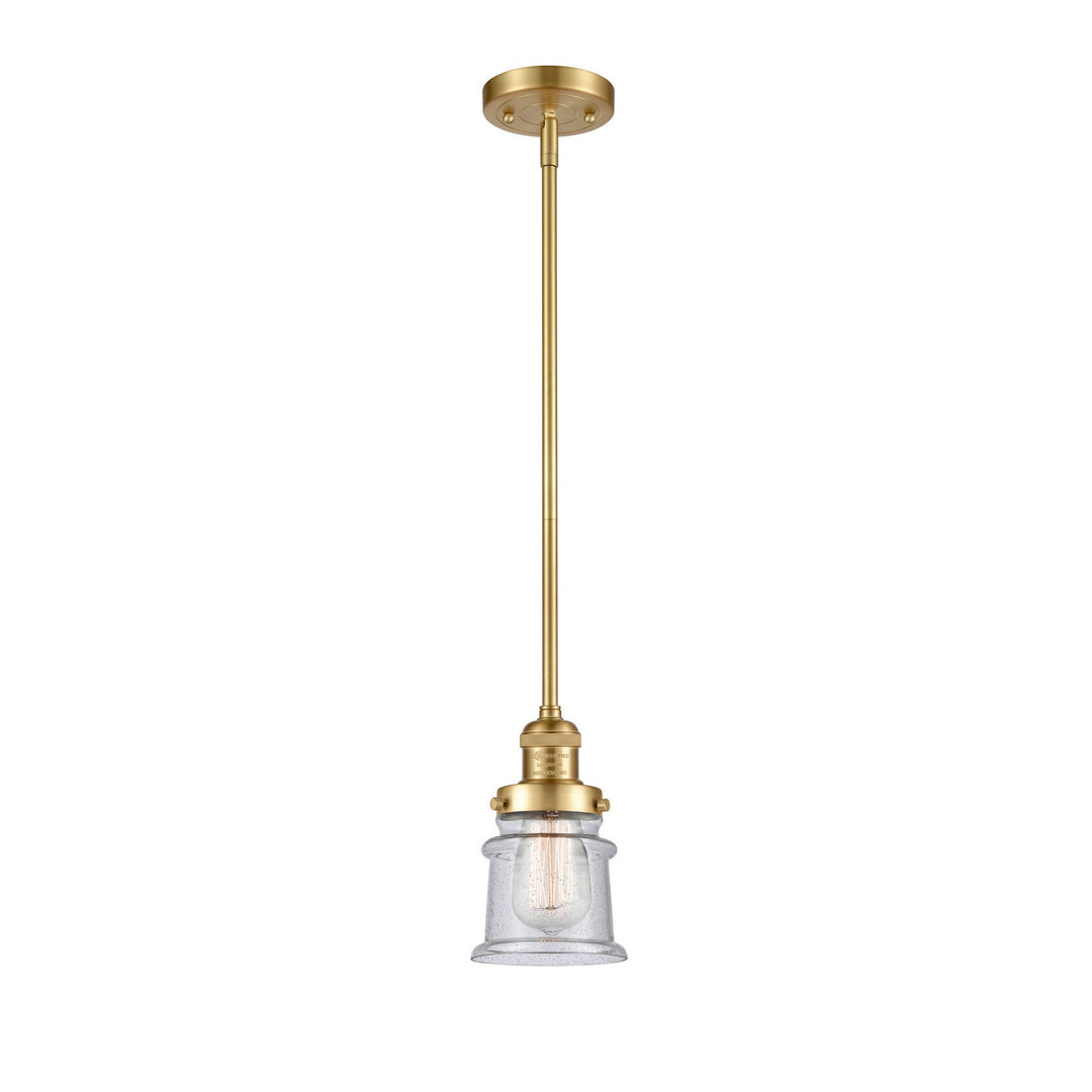 Innovations Franklin Restoration 201S-SG-G184S Pendant Light - Satin Gold
