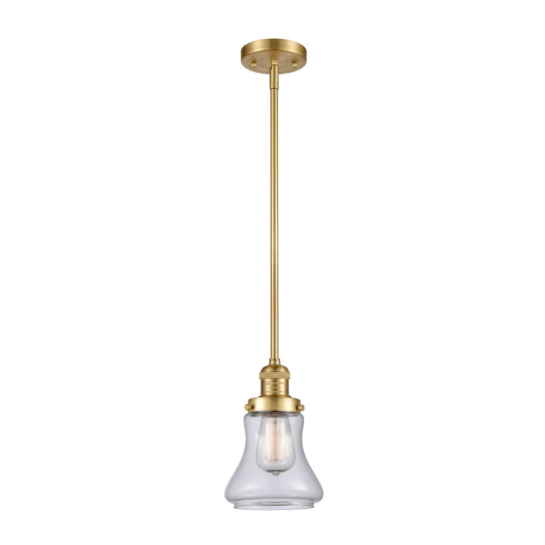 Innovations Franklin Restoration 201S-SG-G192 Pendant Light - Satin Gold