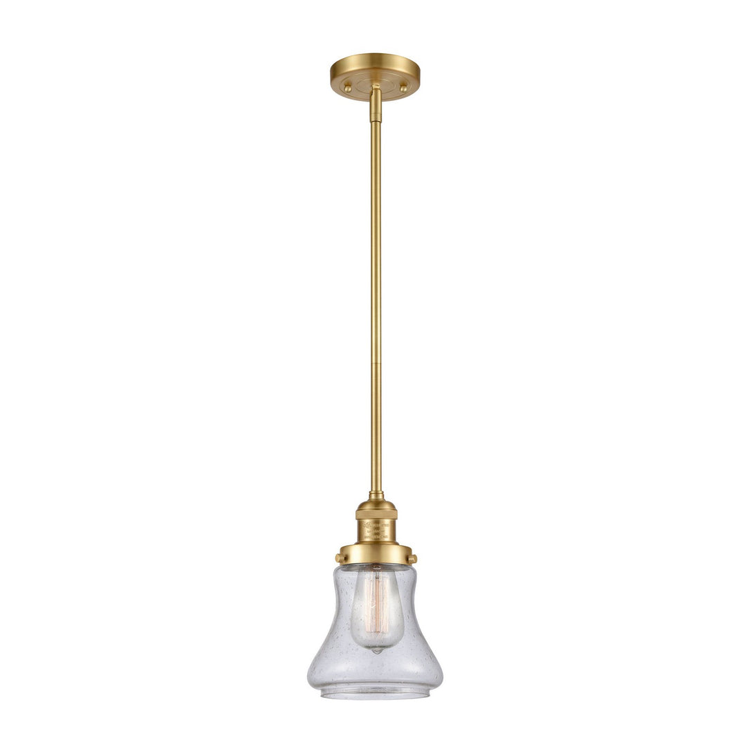 Innovations Franklin Restoration 201S-SG-G194 Pendant Light - Satin Gold