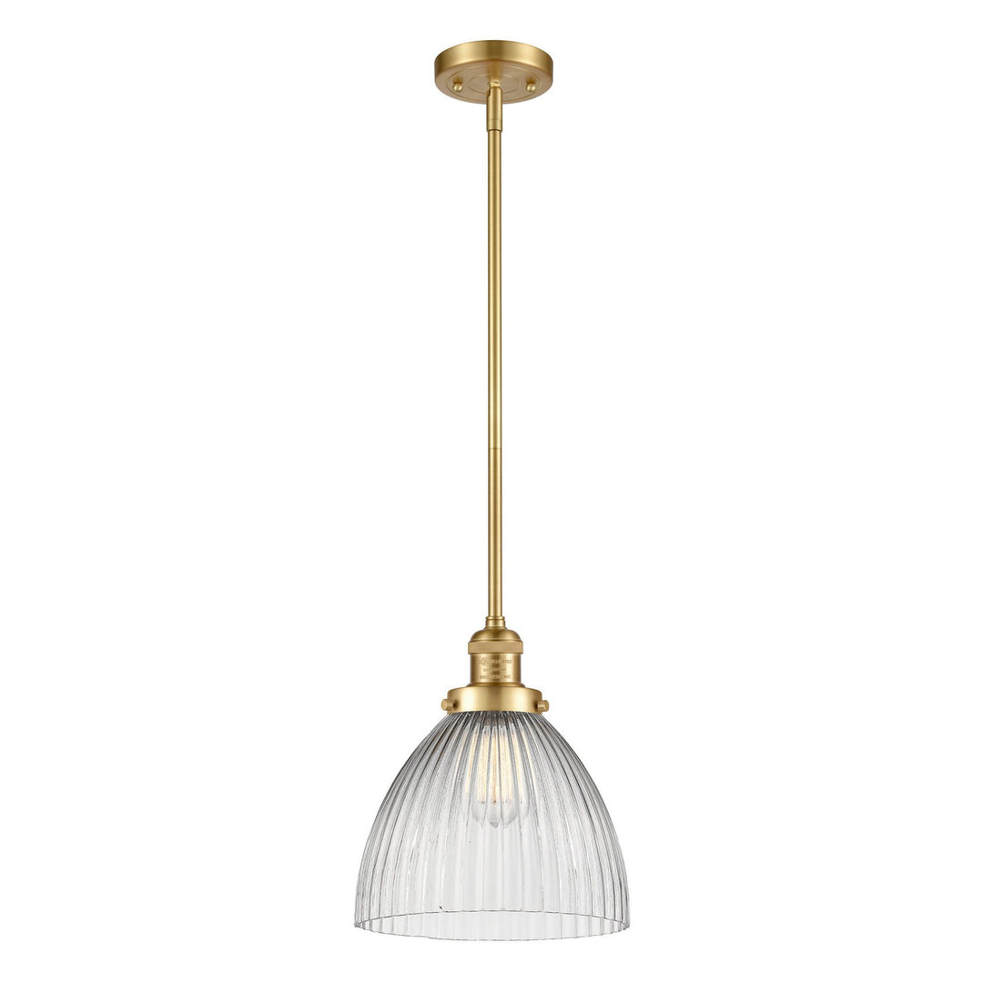 Innovations Franklin Restoration 201S-SG-G222 Pendant Light - Satin Gold